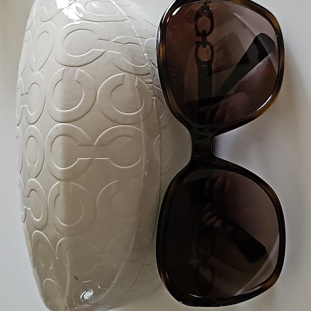 Coach Sunglasses w/ case Brown